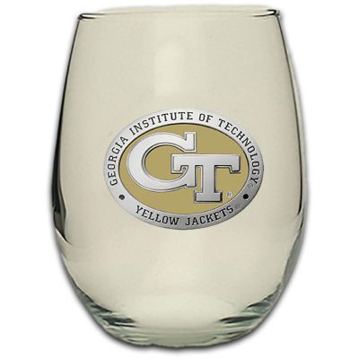 Georgia Tech - Stemless Wine Goblet 12oz Set of 2