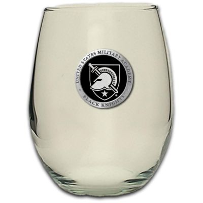 US Military Academy Stemless Wine Goblet 12oz Set of 2