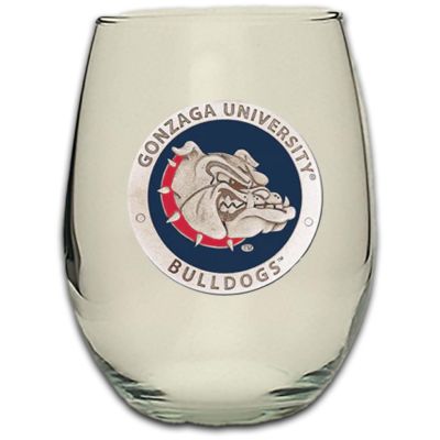 Gonzaga University Bulldogs - Stemless Wine Goblet 12oz Set of 2