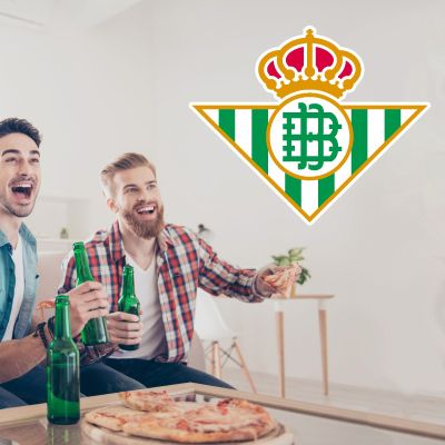 Soccer Wall Decals - La Liga Spain Soccer Team Logos - Real Betis