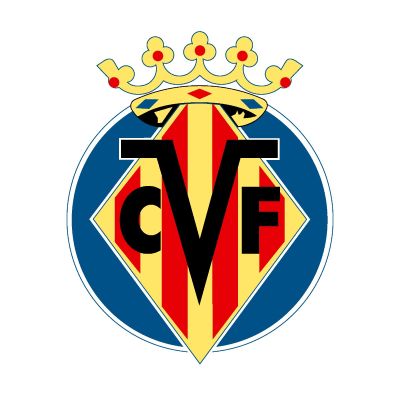 Soccer Wall Decals - La Liga Spain Soccer Team Logos - Villareal CF