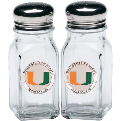 Miami Hurricanes - Salt and Pepper Shakers