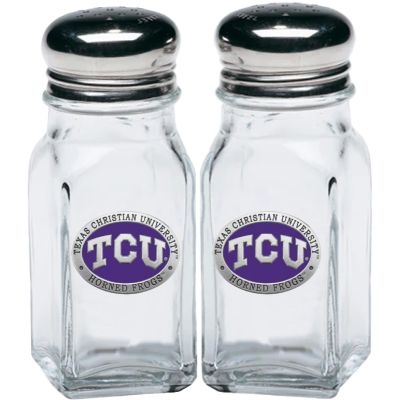 Texas Christian University - Horned Frogs - Salt and Pepper Shakers