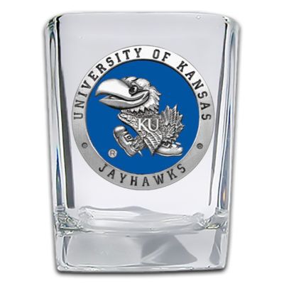 University of Kansas Jayhawks - Square Shot Glass