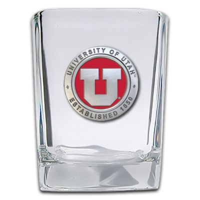 University of Utah - Square Shot Glass