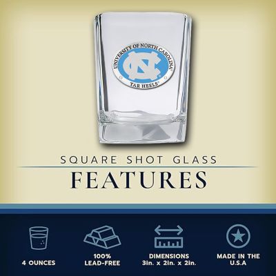 North Carolina Tarheels - Square Shot Glass