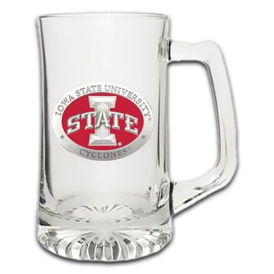 Iowa State Cyclones Super Beer Stein Glass