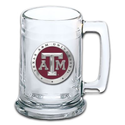 Texas A&M Beer Stein Glass