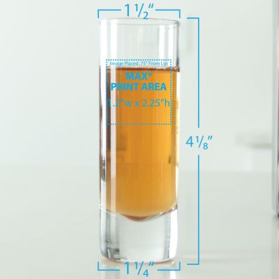 Add Your Logo - Add Your Brand - Custom Personalized Shooter Shot Glass