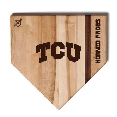 Texas Christian University Horned Frogs Baseball Home Plate Cutting Board