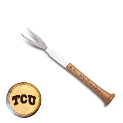  Texas Christian University Horned Frogs Baseball BBQ "FORKBALL" Fork