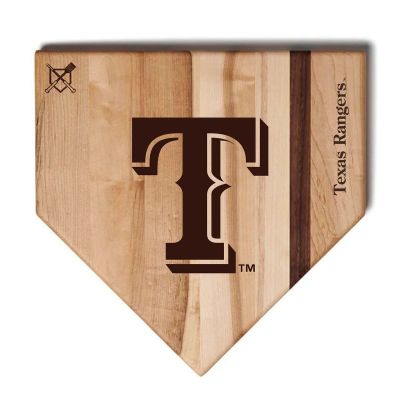 Texas Rangers Baseball Home Plate Cutting Board