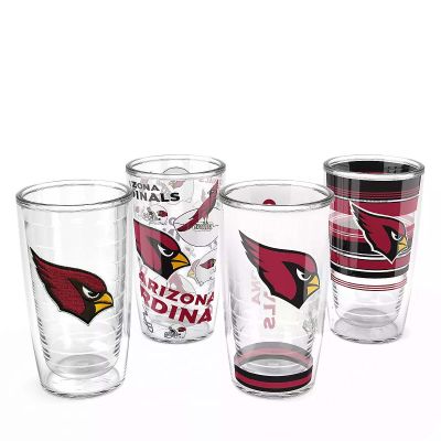 NFL Arizona Cardinals - 16oz Tervis Tumblers Assorted 4 Pack
