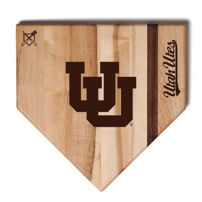 Utah Utes Baseball Home Plate Cutting Board