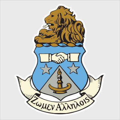 College Wall Decals - Alpha Delta Pi - Coat of Arms