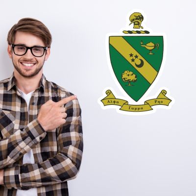 College Wall Decals - Alpha Gamma Rho - Coat of Arms