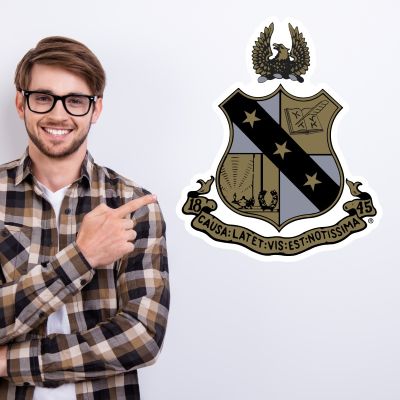 College Wall Decals - Alpha Sigma Phi - Coat of Arms