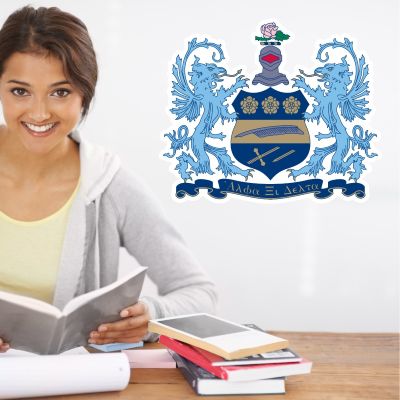 College Wall Decals - Alpha Xi Delta - Coat of Arms