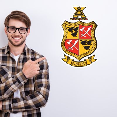 College Wall Decals - Delta Chi - Coat of Arms