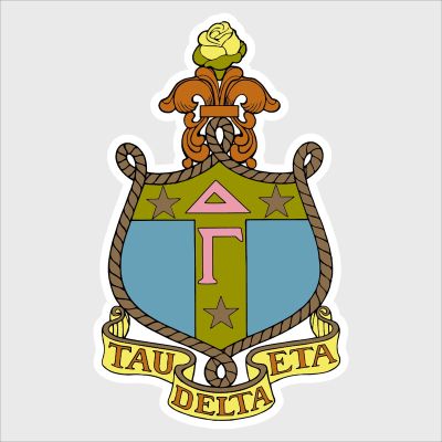College Wall Decals - Delta Gamma - Coat of Arms