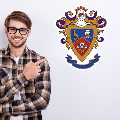 College Wall Decals - Delta Sigma Pi - Coat of Arms