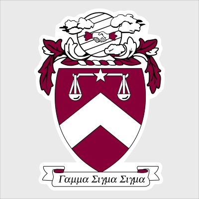 College Wall Decals - Gamma Sigma Sigma - Coat of Arms