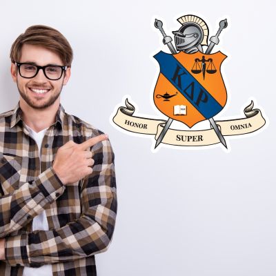 College Wall Decals - Kappa Delta Rho - Coat of Arms