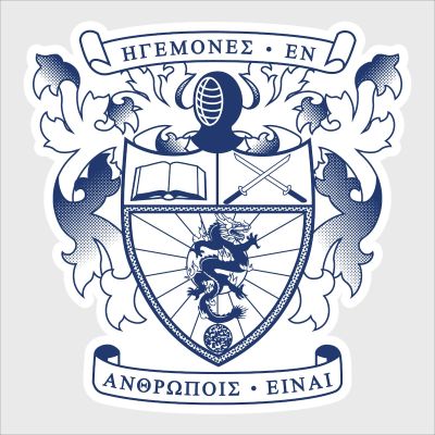 College Wall Decals - Lambda Phi Epsilon - Coat of Arms