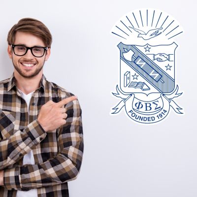 College Wall Decals - Phi Beta Sigma - Coat of Arms