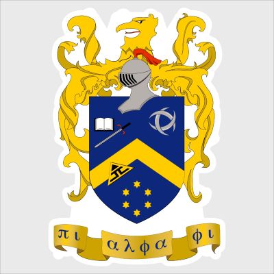College Wall Decals - Pi Alpha Phi - Coat of Arms