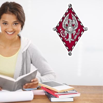 College Wall Decals - Pi Beta Phi - Coat of Arms