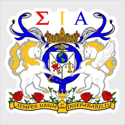 College Wall Decals - Sigma Iota Alpha - Coat of Arms