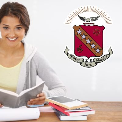 College Wall Decals - Sigma Kappa - Coat of Arms