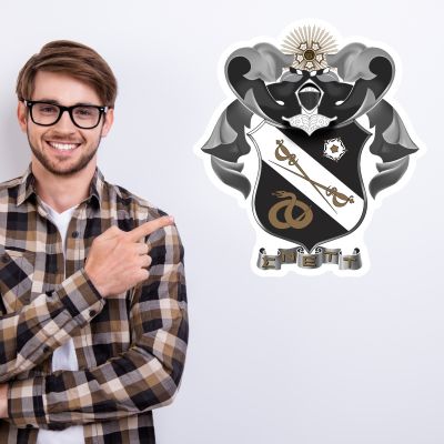 College Wall Decals - Sigma Nu - Coat of Arms
