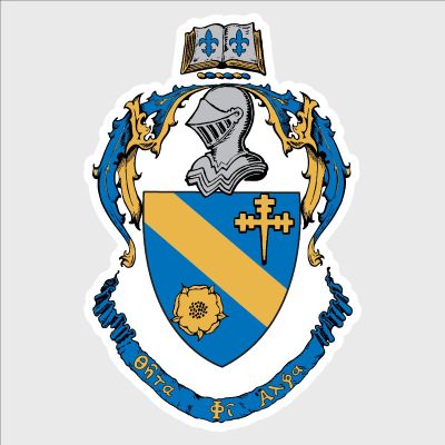 College Wall Decals - Theta Phi Alpha - Coat of Arms