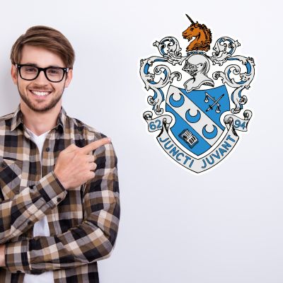 College Wall Decals - Theta Xi - Coat of Arms