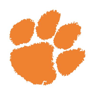 College Wall Decals - College Team Logos - The Clemson Tigers