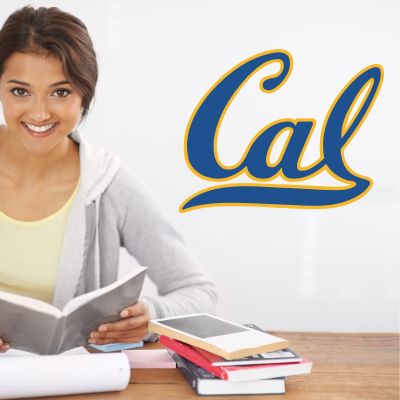 College Wall Decals - College Team Logos - California Golden Bears Cal Logo