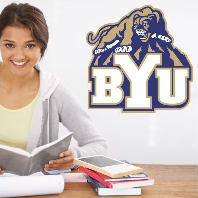College Wall Decals - College Team Logos - Brigham Young Cougars