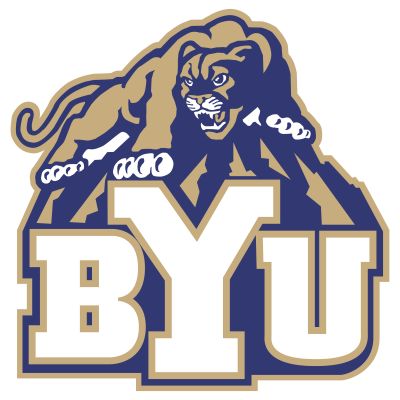 College Wall Decals - College Team Logos - Brigham Young Cougars