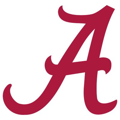 College Wall Decals - College Team Logos - Alabama Crimson Tide