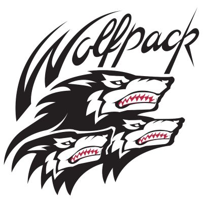 College Wall Decals - College Team Logos - NC State University Wolfpack