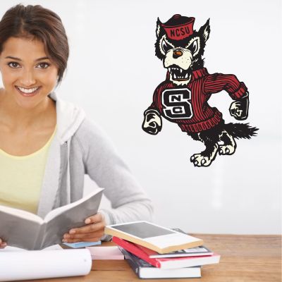 College Wall Decals - College Team Logos - NC State University Wolf