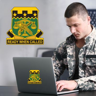 Military Wall Decals - Military Laptop Decal - Ready When Called