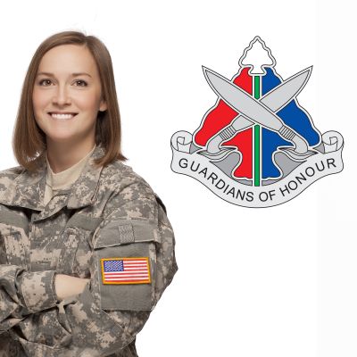 Military Wall Decals - Military Laptop Decal - Guardians of Honour