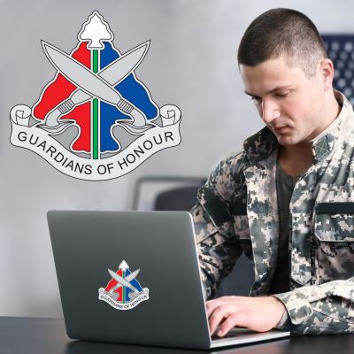 Military Wall Decals - Military Laptop Decal - Guardians of Honour