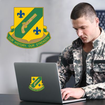 Military Wall Decals - Military Laptop Decal - Our Hornour Our Strength