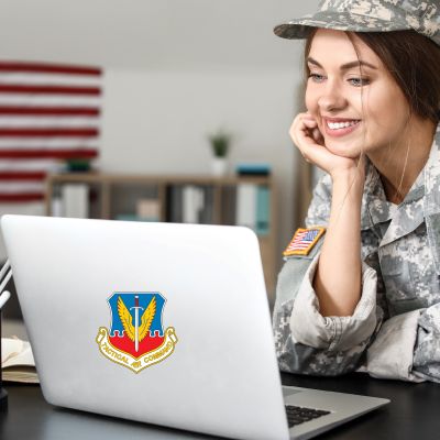 Military Wall Decals - Military Laptop Decal - Tactical Air Command