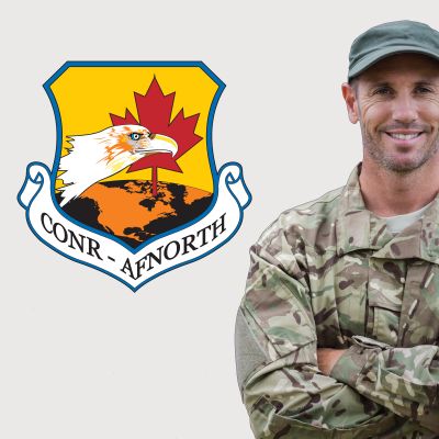 Military Wall Decals - Military Laptop Decal - Conr - AFNorth