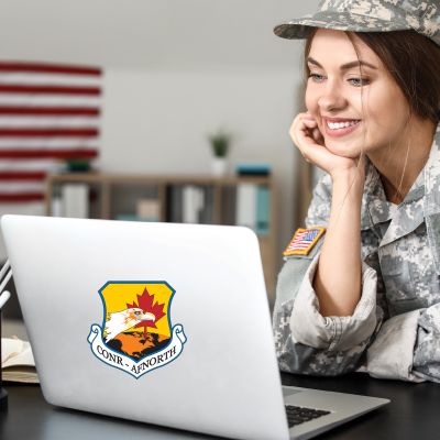 Military Wall Decals - Military Laptop Decal - Conr - AFNorth